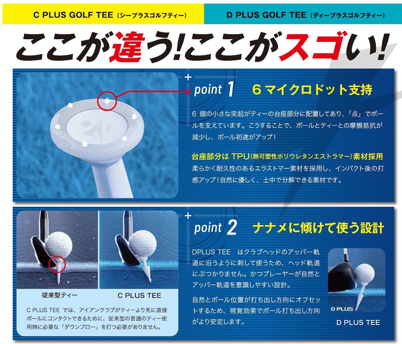 D PLUS TEE(ディー プラス ティー)