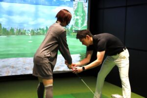 ガントゴルフ（GANTT GOLF）江坂店！セミパーソナルのゴルフレッスン②