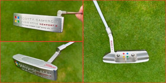 2005年 Scotty Cameron Studio Style Newport 2
2005年 スコッティキャメロン スタジオスタイル ニーポート2