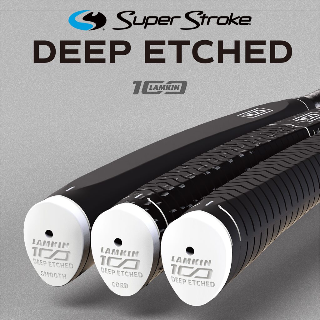 Deep Etchedパターグリップ