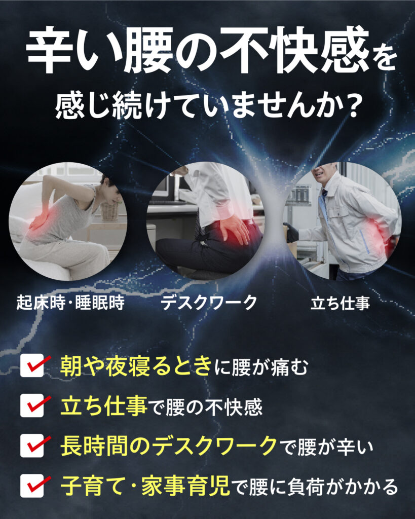 腰サポーター「メディテクト」をおすすめする男性のタイプ