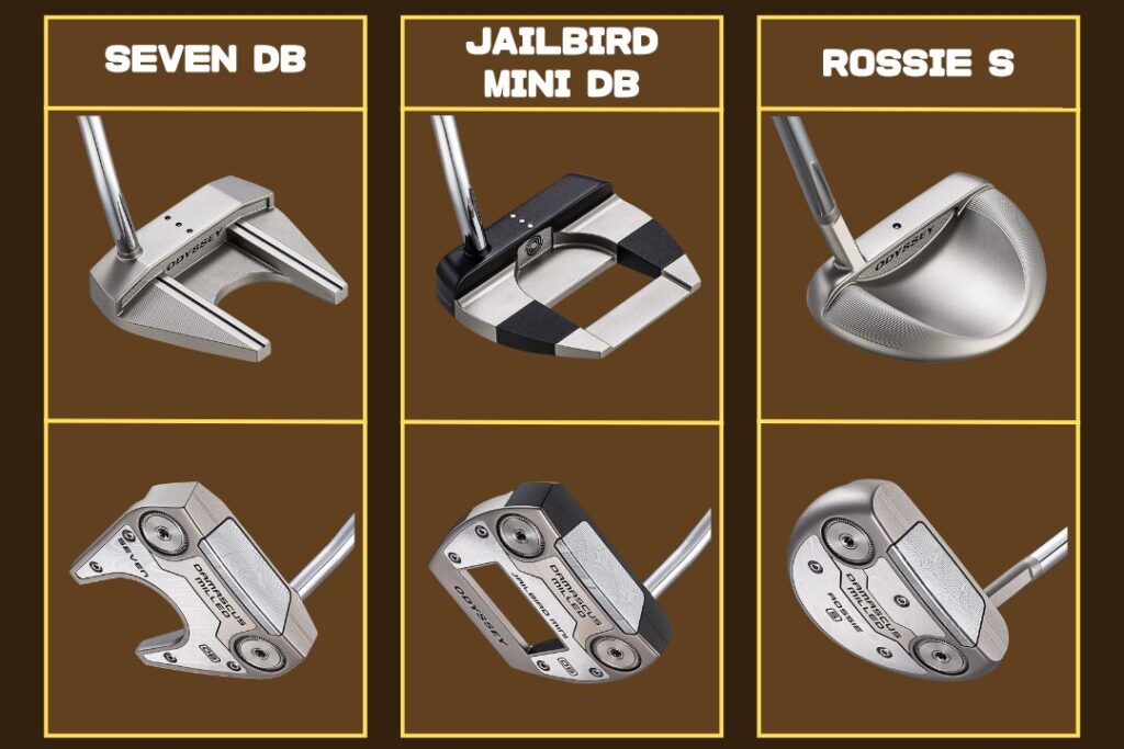 DAMASCUS MILLEDパター,オデッセイ パター
（ダマスカス ミルド パター）②