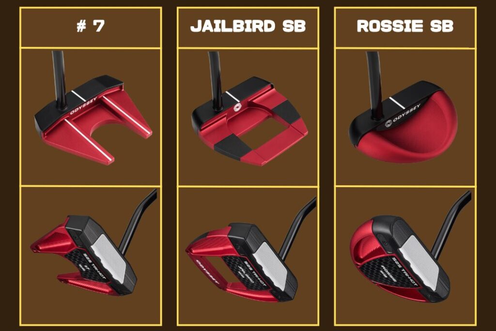 Square 2 Square TRI-HOT SBパター｜オデッセイ パター
（エーアイ デュアル スクエア 2 スクエア パター）