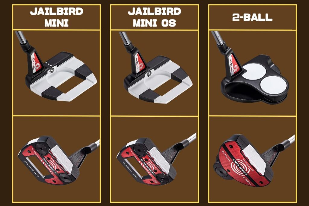 Ai-DUAL TRI-BEAMパター｜オデッセイ パター
（エーアイ デュアル トライ・ビーム）➂