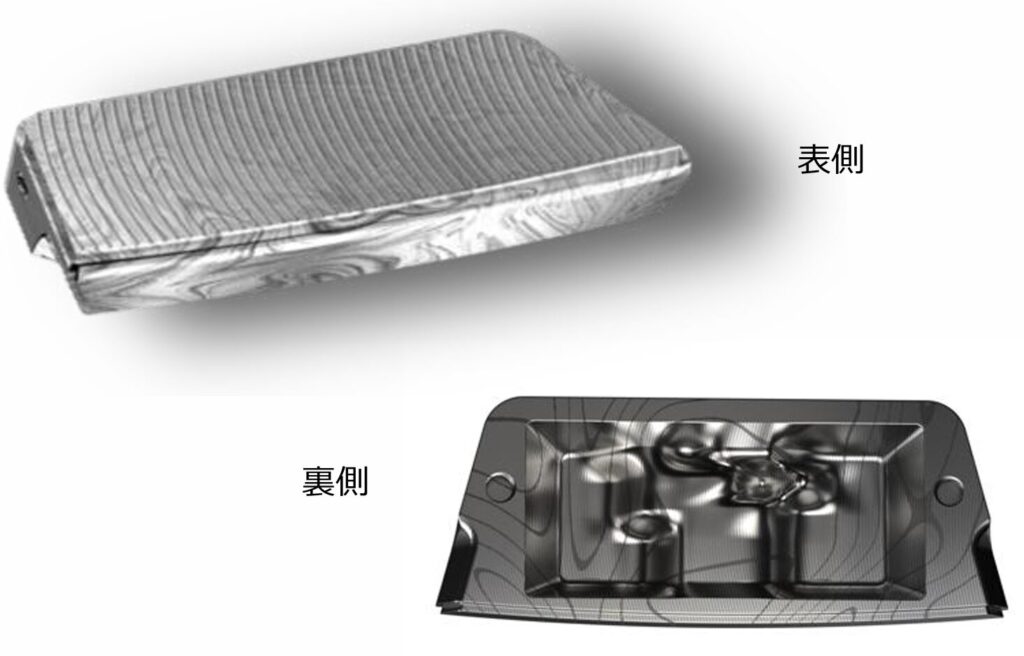 特徴とテクノロジー｜DAMASCUS MILLEDパター,インサートには個体それぞれに特有の模様