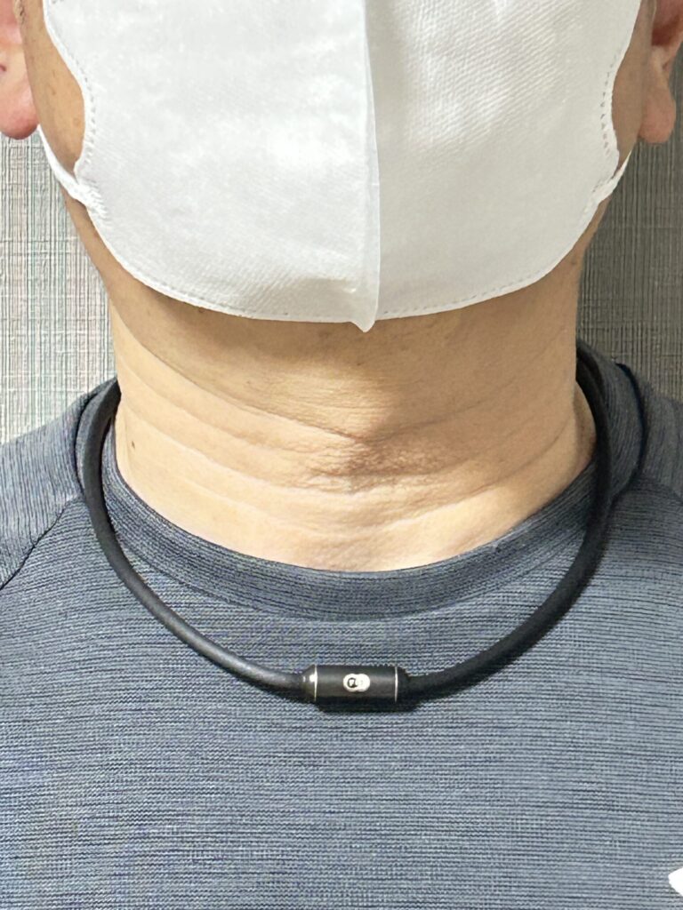 チューニングネックレス・チタニウムを着けた感想