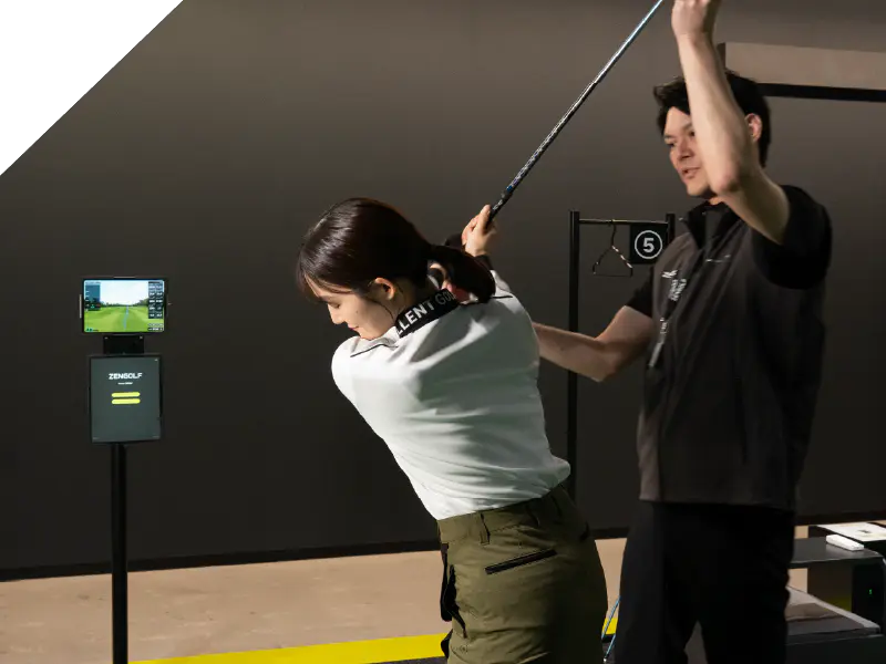 ゼンゴルフ(ZEN GOLF)の特徴➃ サブスクなのでレッスン受け放題・通い放題